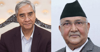 संसद बैठक अघि प्रधानमन्त्री भेट्न बालुवाटार पुगे देउवा, सँगसँगै लेखक पनि