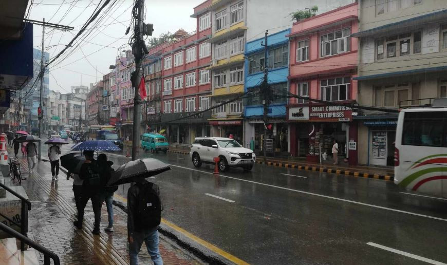 यी प्रदेशमा भारी वर्षाको सम्भावना