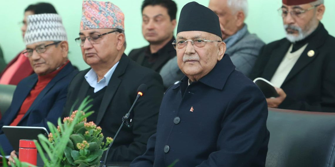 एमाले बैठकद्वारा १४ बुँदे प्रस्ताव पारित(पूर्णपाठसहित)