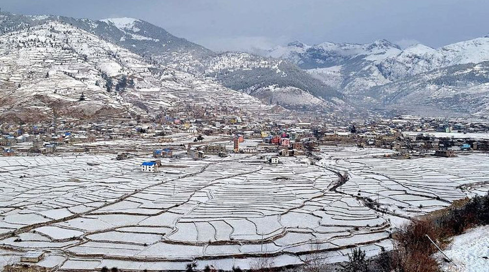 जुम्लामा हिउँदे वर्षा नहुँदा किसान समस्यामा