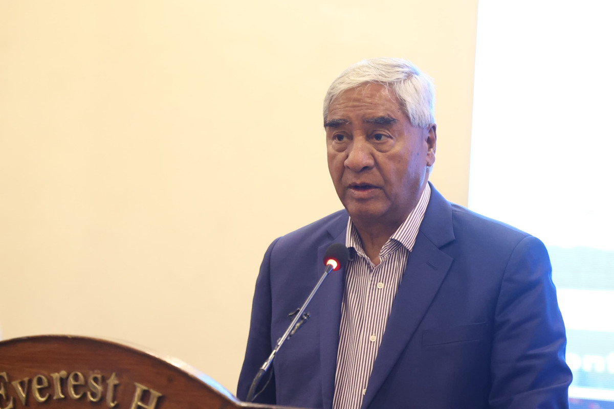 सभापति देउवाको चिन्ता : 'गाउँ रित्तिसक्यो, जलवायु परिवर्तनले नेपालमा ठूलो असर'