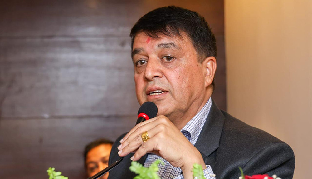 कमाइको केही प्रतिशत नेपालमा लगानी गर्नुस्, प्रतिफल दिने वातावरण हामी बनाउछौँ, अध्यक्ष ढकाल
