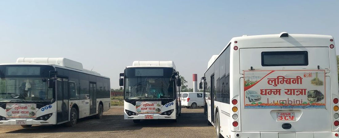 तीन वर्षदेखि लुम्बिनीमा थन्किएका विद्युतीय सवारी साधन प्रयोगमा ल्याइँदै