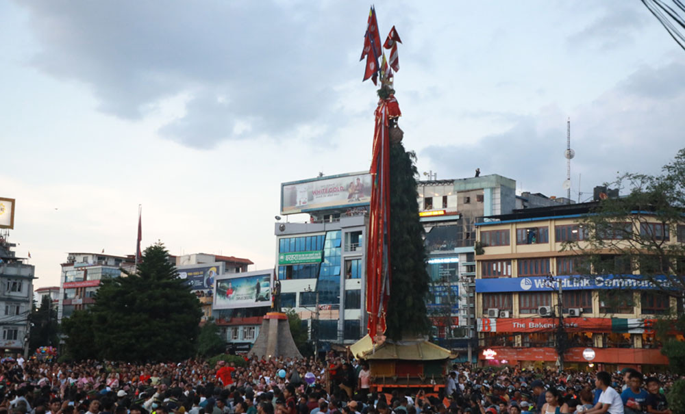 इन्द्रजात्रा पर्व मनाइँदै