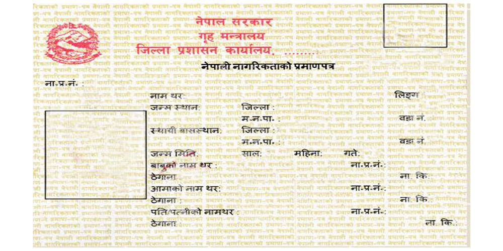 गाउँपालिका अध्यक्ष संरक्षक बनेपछि तनहुँका ७२ वर्षीय ठकुरीले पाए नागरिकता