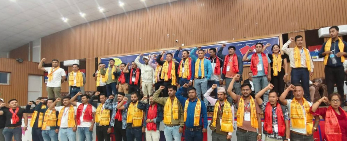 नेकपा एमाले काभ्रेमा पार्टी विभाजनको संकेत: युवा संघको अधिवेशनमा ओली पक्षलाई धक्का