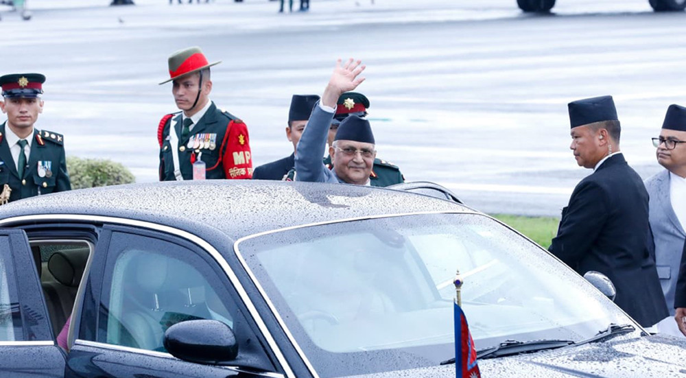 प्रधानमन्त्री ओली ‘एससिओ’ शिखर सम्मेलनमा भाग लिन चीन प्रस्थान, यस्तो छ कार्यतालिका