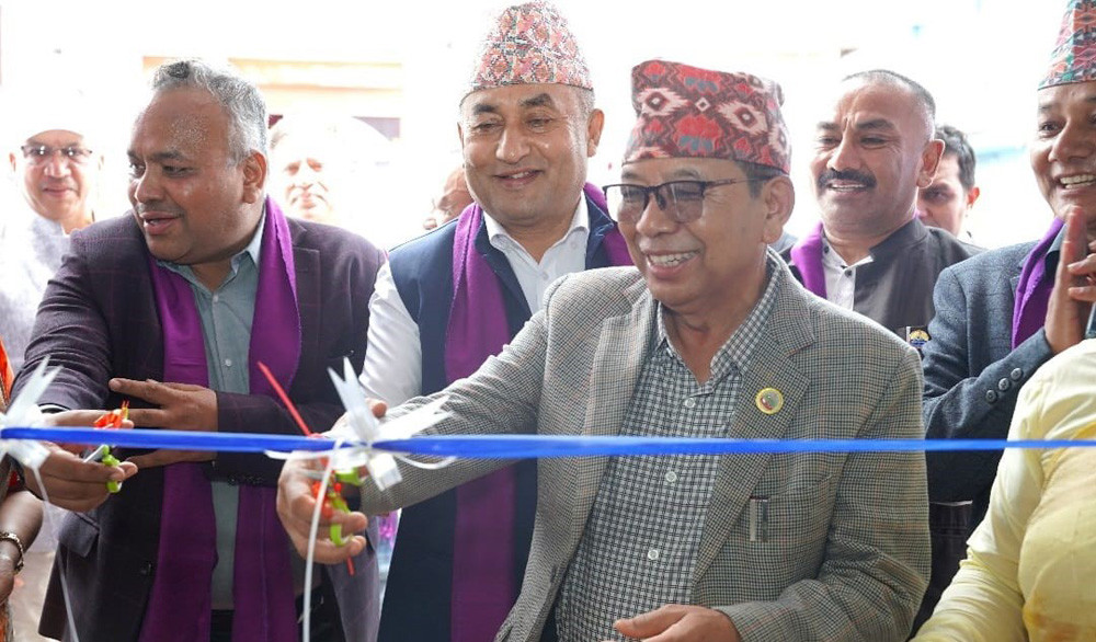 गोरखामा यामाहाको नयाँ शो रुमको उद्घाटन