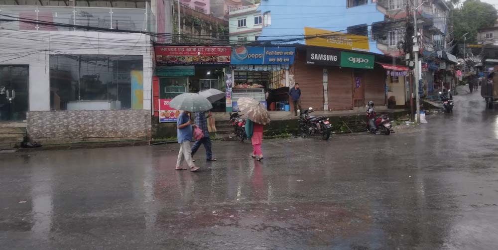 आज देशभर वर्षाको सम्भावना, पाँच प्रदेशमा भारी वर्षाको पूर्वानुमान