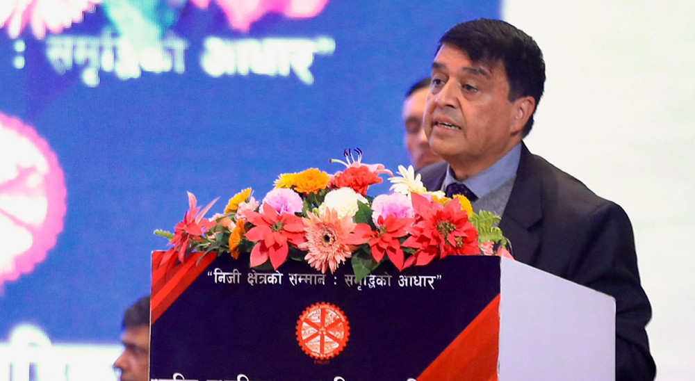 निजी क्षेत्रले अझै ढुक्क भएर लगानी गर्न सक्ने अवस्था छैन : अध्यक्ष चन्द्रप्रसाद ढकाल