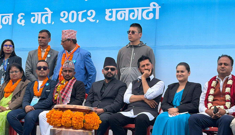 धनगढीमा बालेनले भनेः भोट माग्न होइ, काम माग्न आएका हौँ
