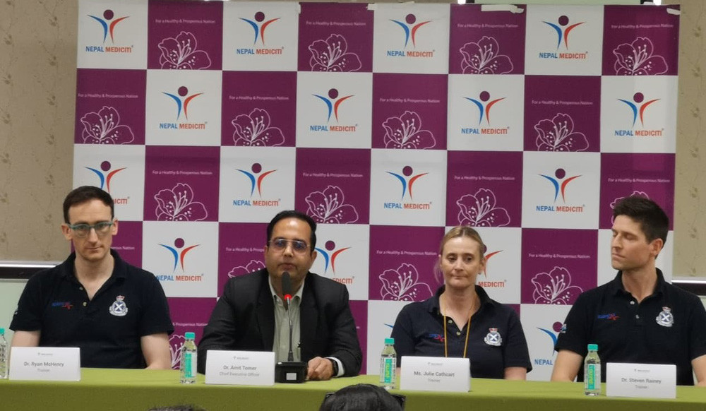 नेपालमै पहिलोपटक ‘रिट्रिभल मेडिसिन’ एड्भान्स तालिम सम्पन्न, स्वास्थ्यकर्मीलाई अन्तर्राष्ट्रिय स्तरको दक्षता