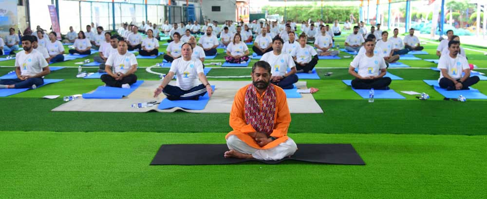 योगमार्फत स्वस्थ कार्यसंस्कृतिको प्रवर्द्धन गर्दै नेपाल एसबिआई बैंक