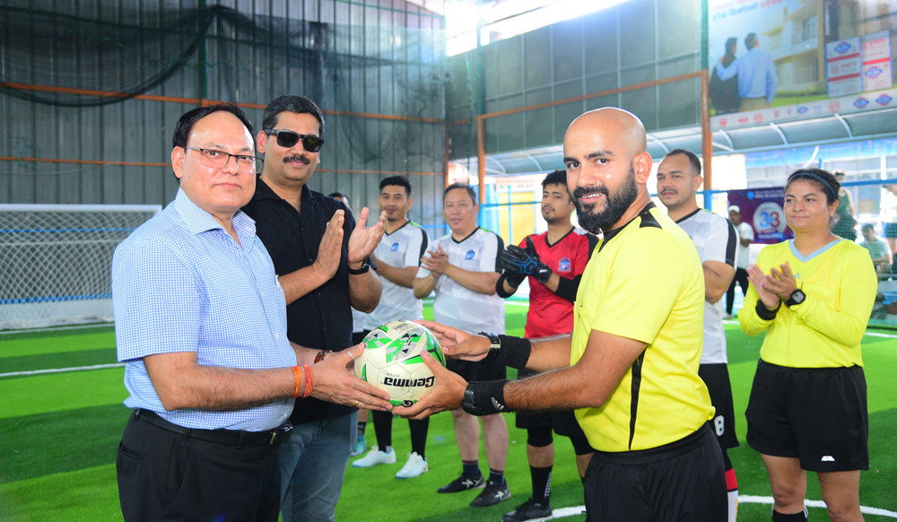 ३३औँ वार्षिकोत्सवमा नेपाल एसबिआई बैंकको अन्तर–प्रदेश फुटसल प्रतियोगिता, १५० भन्दा बढी कर्मचारी सहभागी