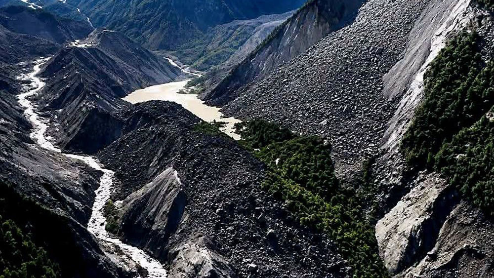 तिब्बततर्फ ड्याम पुनः फुटेको सूचना, तटीय क्षेत्रमा सतर्क रहन प्रहरीको आग्रह